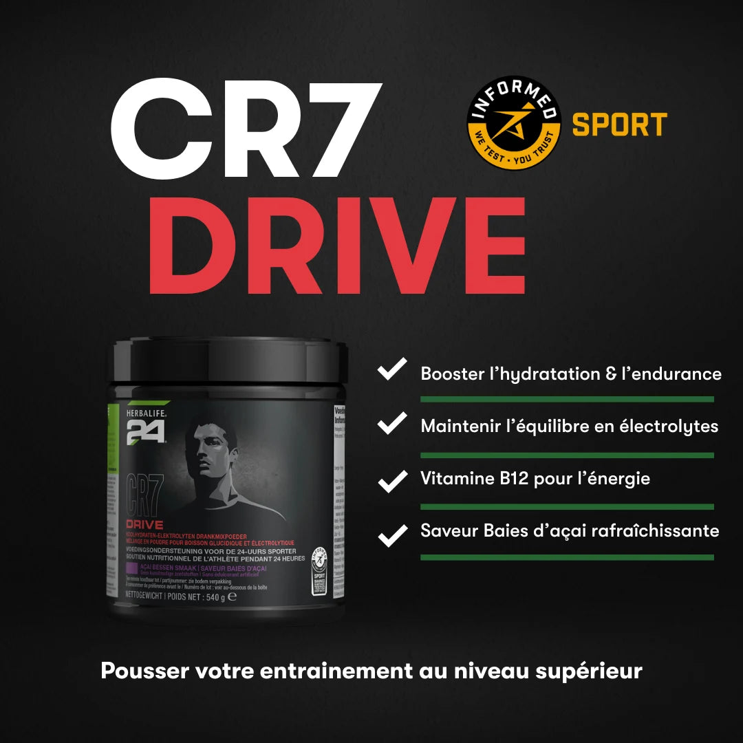 Herbalife24 - Boîte CR7 Drive Baies d'açai 540 g