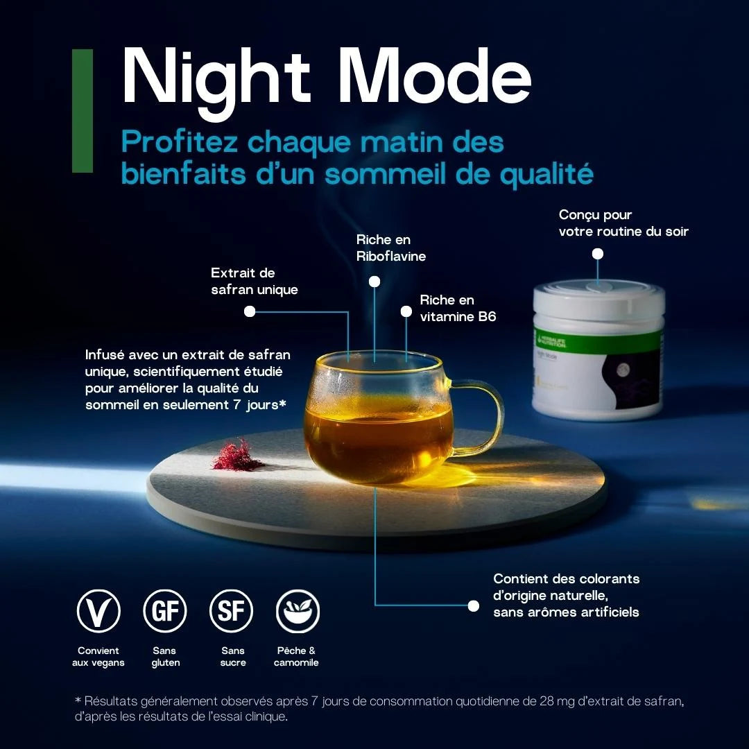 Night Mode saveur camomille & pêche 180 g