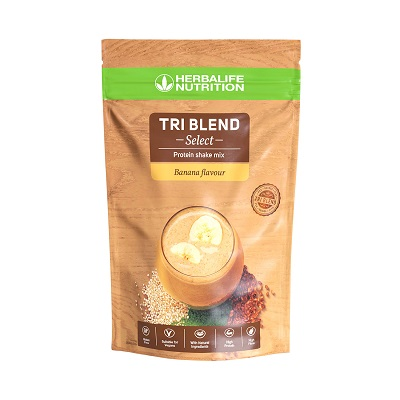 Tri Blend Select – Mélange pour Shake protéiné Saveur banane 600 g