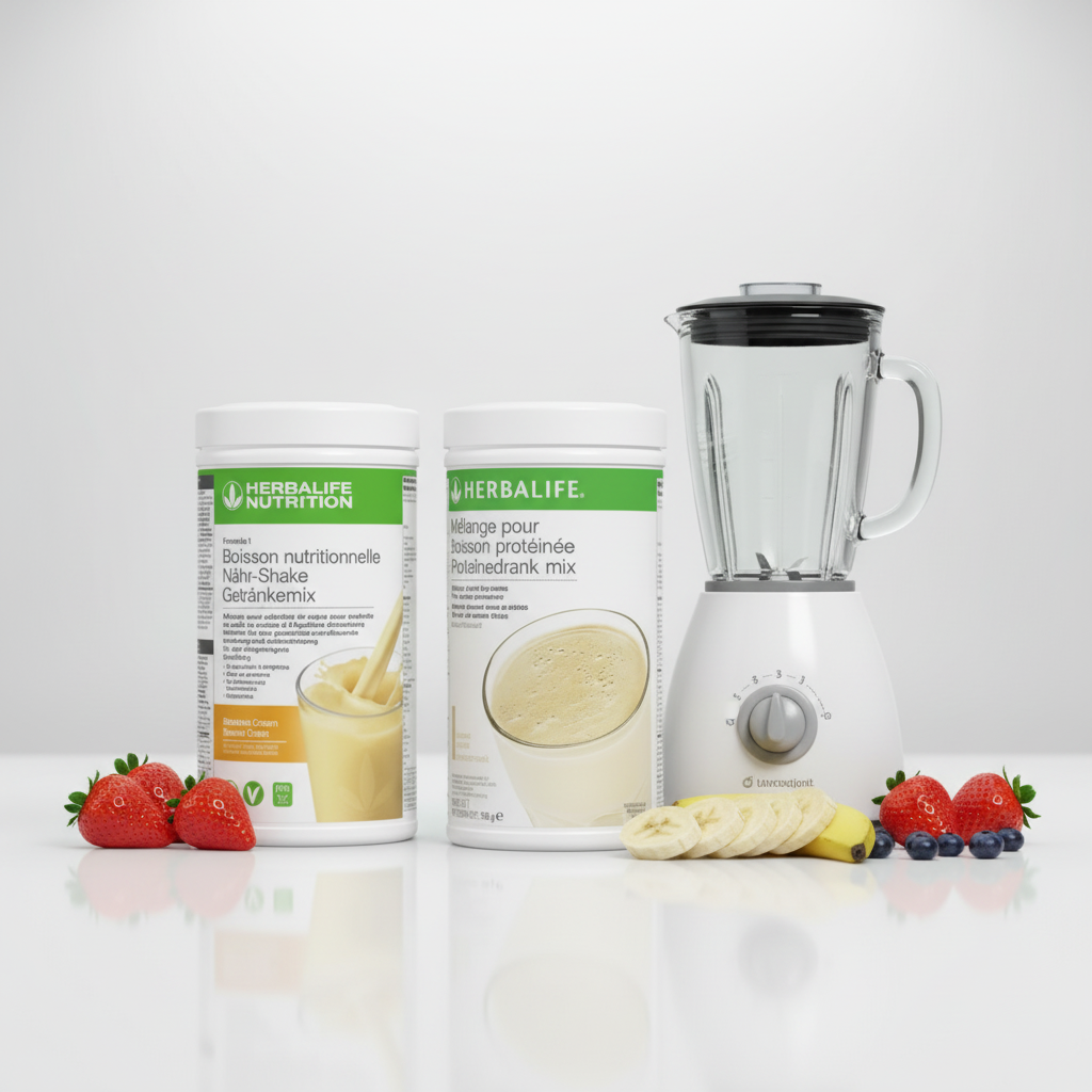 Formula 1 con frullatore e frutta